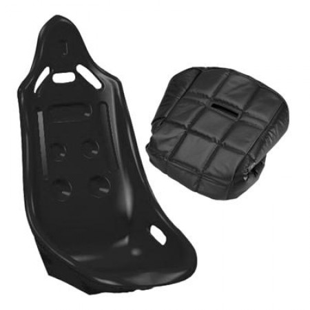 Спортивное полиэтиленовое сиденье (Ковш) + Чехол, от Summit Racing® Seat and Seat Cover Sets SUM-CSUM110