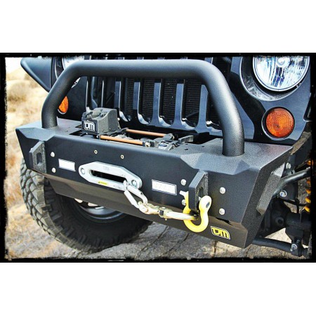 Силовой передний бампер TJM, Rock Crawler Series, для Jeep Wrangler JK 2007+ (074SB17R36ZCDS)