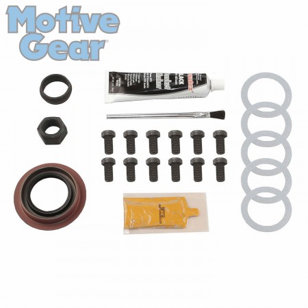 Incl. Pinion-Carrier Shims/Pinion Nut/Ring Gear Bolts/Gear Marking Compound/Pinion Seal/Crush Sleeve/Brush/Gasket-RTV;, 8.25 in. (10 Bolt)   Incl. Pinion-Carrier Shims/Pinion Nut/Ring Gear Bolts/Gear Marking Compound/Pinion Seal/Crush Sleeve/Brush/Gasket-