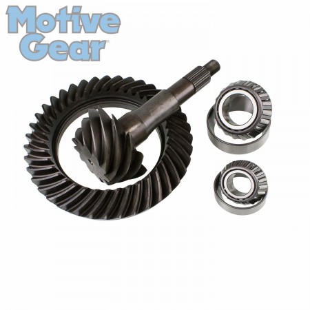 Ford 10.5" (14 Bolt); 3.55 Ratio; Incl. Inner and Outer Pinion Bearings Only; Incl. 10.25" Late Ring/Pinion w/ 10.25" Inner/Outer Pinion Bearings, Do Not Substitute; Use Ford 10.25" Installation Kits
