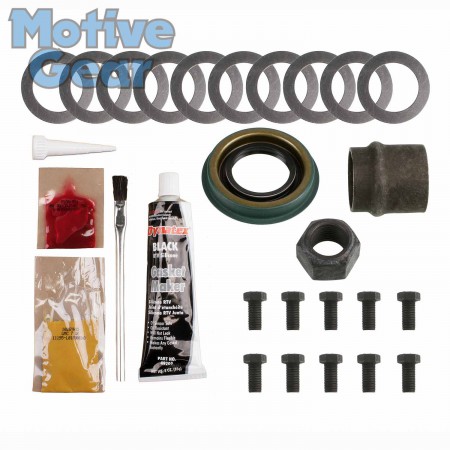 7.25 in; Incl. Pinion CarrierShims, PinionNut, RingGearBlts, GearMrkngCmpnd, PinionSeal, CrushSleeve, Brush, Gasket-RTV