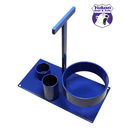 Bearing puller tool rack