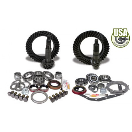 USA Standard Gear & Install Kit package for Reverse Rotation D60 & ’88 & down GM 14T, 5.13 thick.