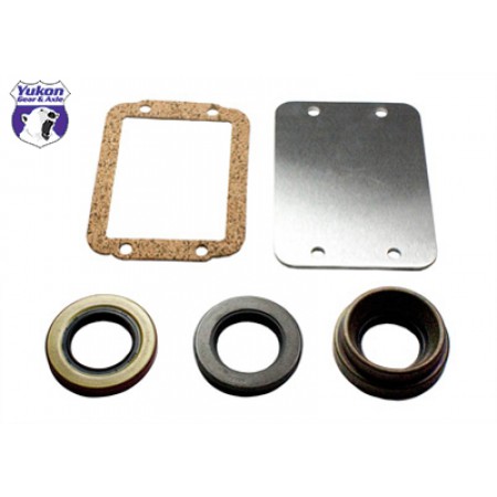 Dana 30 30Spline Disconnect block-off kit. (includes seals and plate)