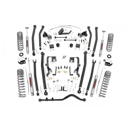 4in Jeep Long Arm Suspension Lift Kit (07-11 Wrangler JK | 2-door)