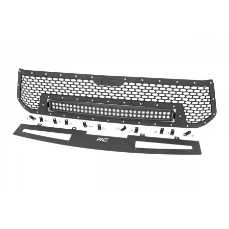 Toyota Mesh Grille w/30in Dual Row Black Series LED (14-17 Tundra)