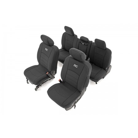 Dodge Neoprene Front & Rear Seat Covers (09-18 Ram 1500)