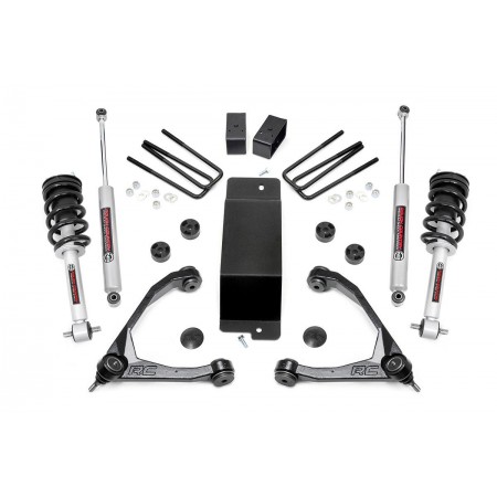 3.5in GM Suspension Lift Kit | Upper Control Arms | N3 Struts (14-16 1500 PU 4WD)