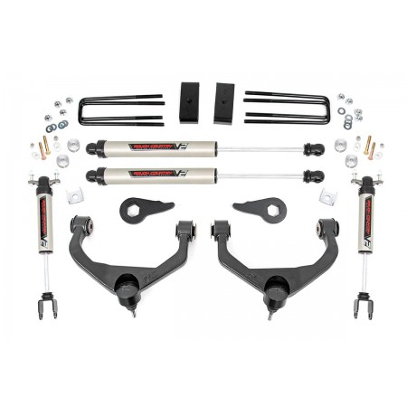 3.5in GM Suspension Lift Kit w/ V2 Shocks (11-19 2500/3500HD)