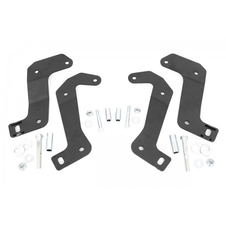 Jeep Front Control Arm Relocation Brackets (18-20 Wrangler JL / JT Gladiator) Jeep Front Control Arm Relocation Brackets (18-20 Wrangler JL / JT Gladiator)