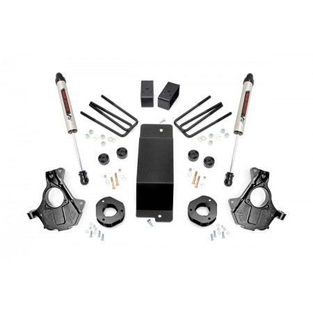 3.5in GM Suspension Lift | Knuckle Kit w/ V2 Monotube (07-13 1500 PU 4wd | Cast Steel)