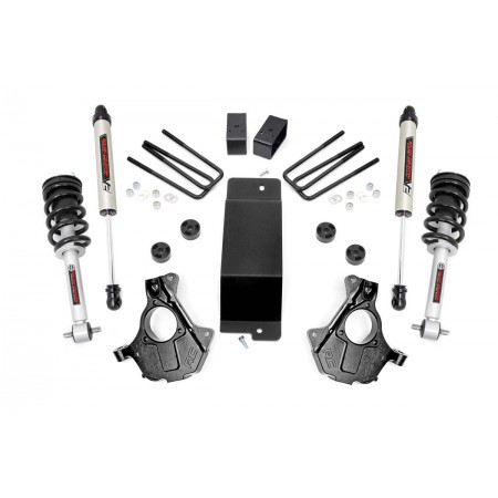 3.5in GM Suspension Lift | Knuckle Kit w/ Struts (07-13 1500 PU 4wd | Cast Steel)