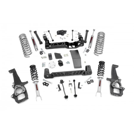 6in Dodge Suspension Lift Kit | N3 Struts & N3 Shocks (12-18 Ram 1500 4WD)