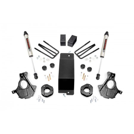 3.5in GM Suspension Lift | Knuckle Kit  w/ V2 Monotube (14-18 1500 PU 4wd | Aluminum & Stamped Steel)