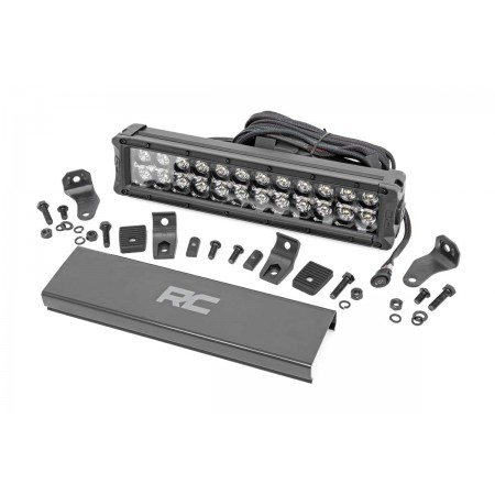 12-inch Cree LED Light Bar - (Dual Row | Black Series w/ Cool White DRL)