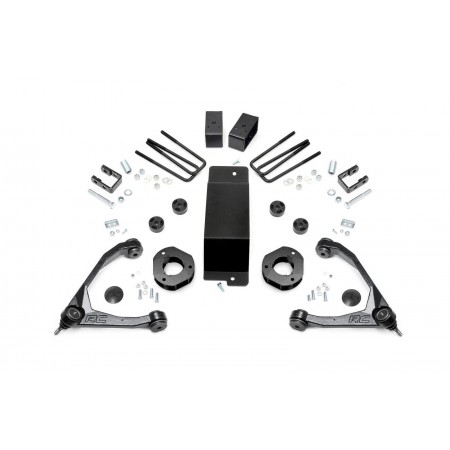 3.5in GMC Suspension Lift Kit (14-16 1500 Denali PU 4WD w/MagneRide | Steel)