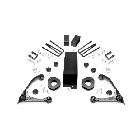 3.5in GMC Suspension Lift Kit (14-16 1500 Denali PU 4WD w/MagneRide | Aluminum)