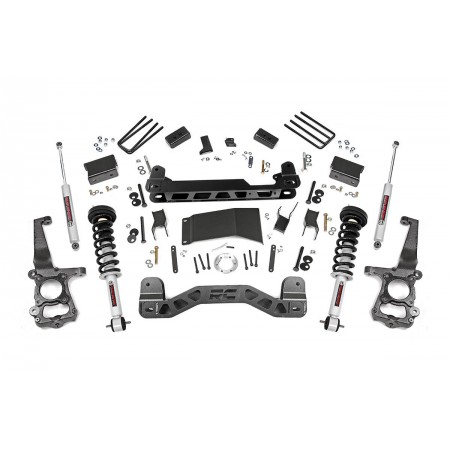 4in Ford Suspension Lift Kit | Lifted Struts (15-20 F-150 4WD)