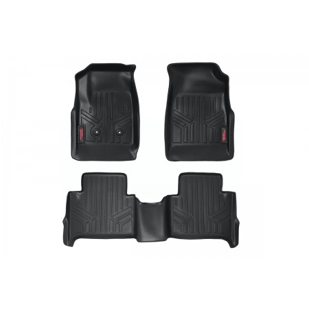 Heavy Duty Floor Mats [Front/Rear] - (15-20 Chevy Colorado / GMC Canyon Crew Cab)