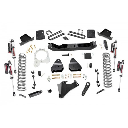 SUSPENSION COMPONENTS, U-Bolt Kit; 6 in. Rear Lift; Incl. Hi-Nuts; Extra Thick Washers;