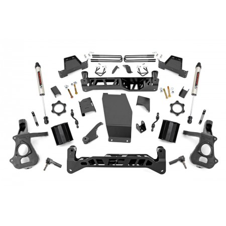 7in GM Suspension Lift Kit w/ V2 Shocks (14-18 1500 PU 4WD | Cast Steel) 7in GM Suspension Lift Kit w/ V2 Shocks (14-18 1500 PU 4WD | Cast Steel)