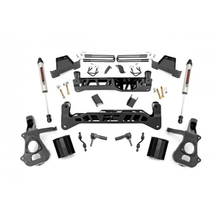 7in GM Suspension Lift Kit w/V2 (14-18 1500 PU 2WD | Aluminum/Stamped Steel) 7in GM Suspension Lift Kit w/V2 (14-18 1500 PU 2WD | Aluminum/Stamped Steel)