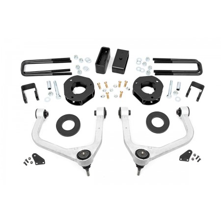 3.5in GMC Suspension Lift Kit w/Upper Control Arms (19-20 1500 4WD/2WD w/ Adaptive Ride Control)