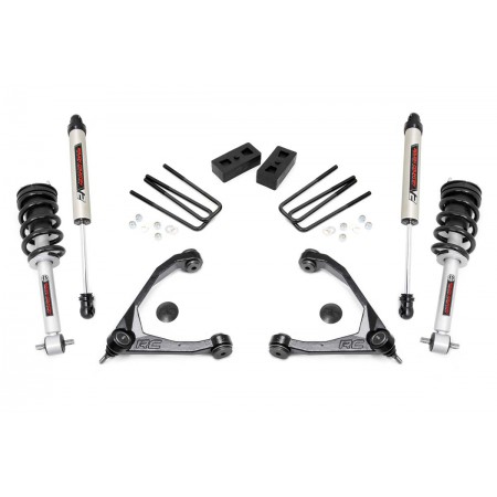 3.5in GM Suspension Lift Kit | Upper Control Arms | V2 Shocks & N3 Struts (07-13 1500 PU 2WD)