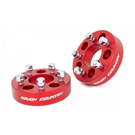 1.5-inch Wheel Spacers (Pair | Red)