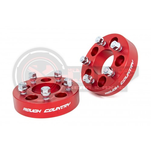 1.5-inch Wheel Spacers (Pair | Red)
