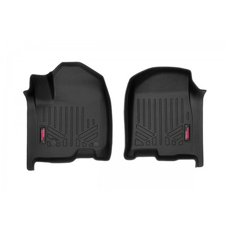Heavy Duty Floor Mats [Front] - (19-20 Chevy Silverado / GMC Sierra Crew Cab)