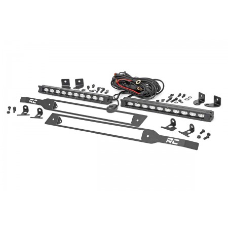 Chevy Dual 10in LED Grille Kit | Black Series (19-20 Silverado 1500) Chevy Dual 10in LED Grille Kit | Black Series (19-20 Silverado 1500)