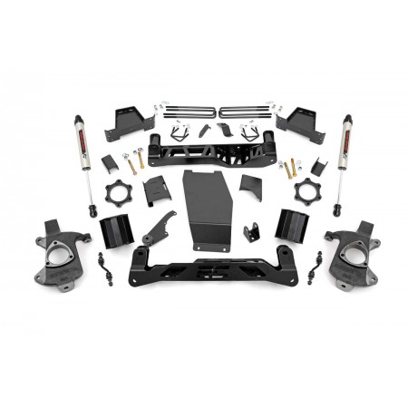 6in GM Suspension Lift Kit w/V2 Monotube (14-18 1500 PU 4WD | Aluminum/Stamped Steel) 6in GM Suspension Lift Kit w/V2 Monotube (14-18 1500 PU 4WD | Aluminum/Stamped Steel)
