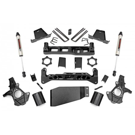 7.5in GM Suspension Lift Kit | Strut Spacer w/ V2 Shocks (07-13 1500 PU) 7.5in GM Suspension Lift Kit | Strut Spacer w/ V2 Shocks (07-13 1500 PU)