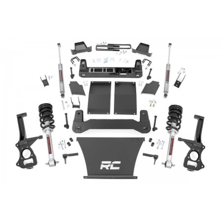 4in GM Suspension Lift Kit | Lifted Struts (19-20 1500 Trailboss / AT4 PU 4WD)
