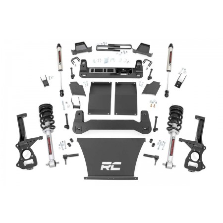 4in GM Suspension Lift Kit | Lifted Struts & V2 Shocks (19-20 1500 Trailboss / AT4 PU 4WD)