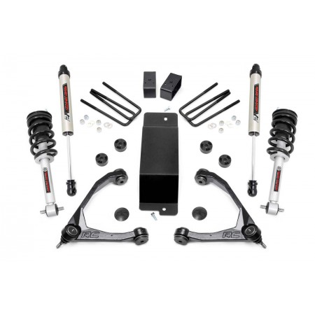 3.5in GM Suspension Lift Kit w/Upper Control Arms | N3 Struts & V2 Shocks (07-13 1500 PU 4WD)