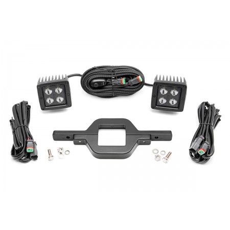 Universal Hitch Mount LED Kit | Black Series