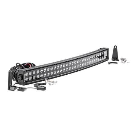 30-inch Curved Cree LED Light Bar - (Dual Row | Black Series)