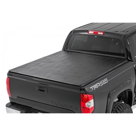 Toyota Soft Tri-Fold Bed Cover (14-20 Tundra - 5' 5" Bed w/o Cargo Mgmt)