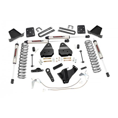 4.5in Ford Suspension Lift Kit W/ V2 Shocks (08-10 F-250/350 4WD)