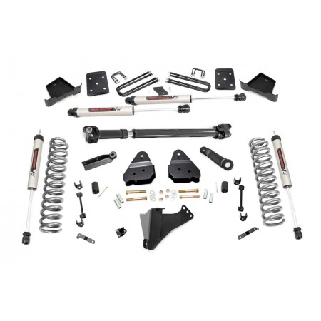 6in Ford Suspension Lift Kit w/ Front Drive Shaft & V2 Shocks (17-19 F-250/350 4WD | Diesel) 6in Ford Suspension Lift Kit w/ Front Drive Shaft & V2 Shocks (17-19 F-250/350 4WD | Diesel)