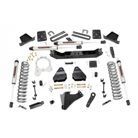4.5in Ford Suspension Lift Kit w/V2 Shocks (17-19 F-250/350 4WD | Diesel)