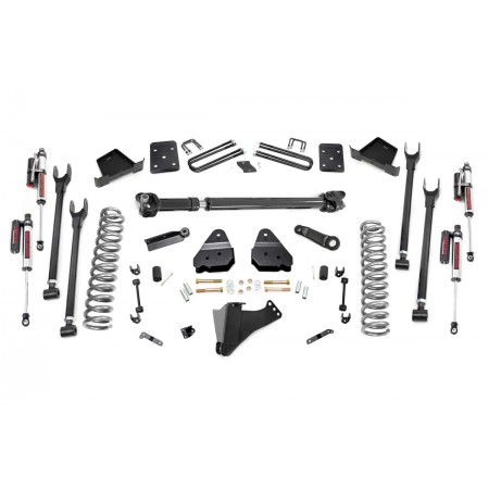 6in Ford 4-Link Suspension Lift Kit w/ Front Drive Shaft (17-19 F-250 4WD | Diesel | w/o Overloads)