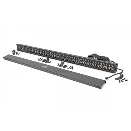 50-inch Cree LED Light Bar - (Dual Row | Black Series w/ Amber DRL)