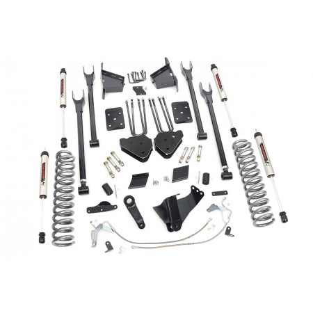 6in Ford 4-Link Suspension Lift Kit w/V2 Shocks (11-14 F-250 4WD)
