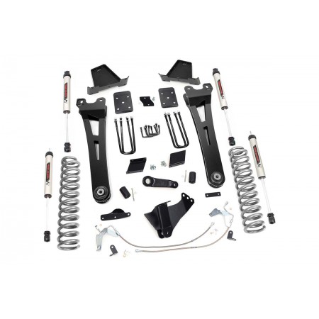 6in Ford Radius Arm Suspension Lift Kit w/ V2 Shocks (15-16 F-250)