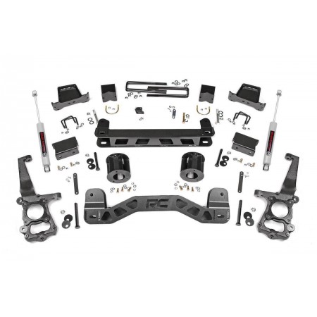 6in Ford Suspension Lift Kit w/N3 Shocks (15-20 F-150 2WD) 6in Ford Suspension Lift Kit w/N3 Shocks (15-20 F-150 2WD)