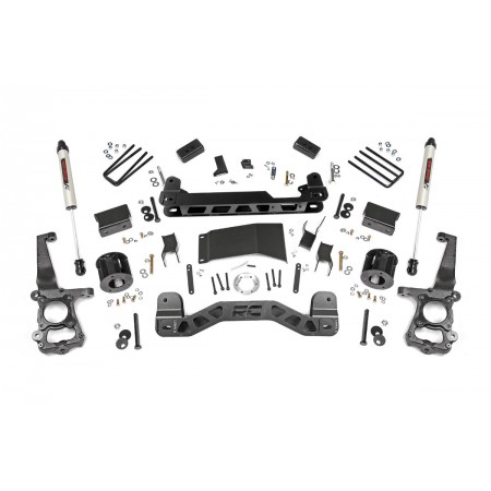 4in Ford Suspension Lift Kit w/ V2 Shocks (15-20 F-150 4WD)