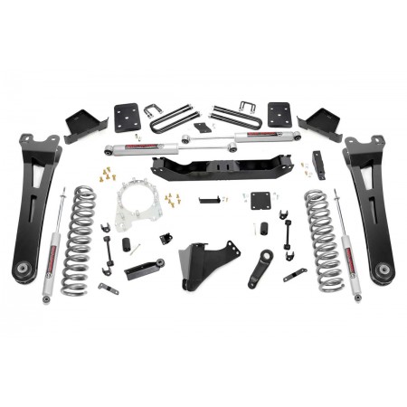 6in Ford Suspension Lift Kit w/ Radius Arms (17-19 F-250/350 4WD | Diesel | 4in Axle | w/o Overloads) 6in Ford Suspension Lift Kit w/ Radius Arms (17-19 F-250/350 4WD | Diesel | 4in Axle | w/o Overloads)